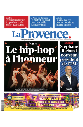 Cover of La Provence Aubagne-La Ciotat