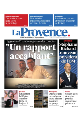 Cover of La Provence Salon-de-Provence / Pays salonais
