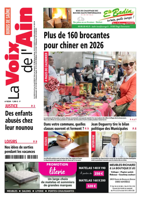 Cover of La Voix de l’Ain Bords de Saone