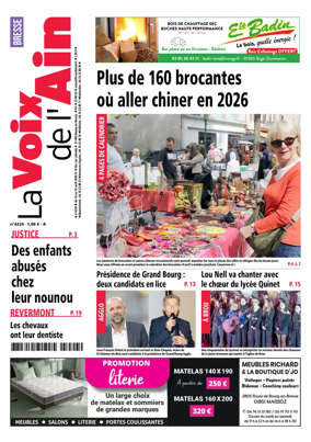 Cover of La Voix de l’Ain Bresse