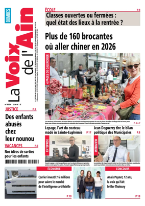 Cover of La Voix de l’Ain Dombes