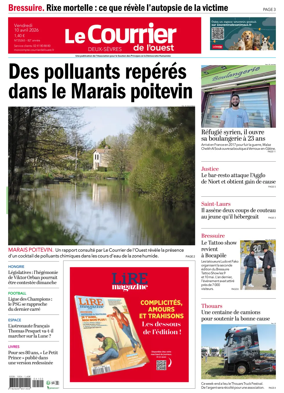 Cover of Le Courrier de l’Ouest (Deux-Sevres)