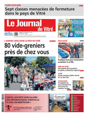 Cover of Le Journal de Vitre