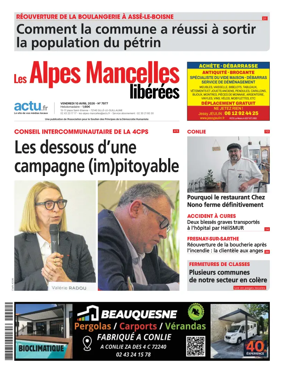 Cover of Les Alpes Mancelles