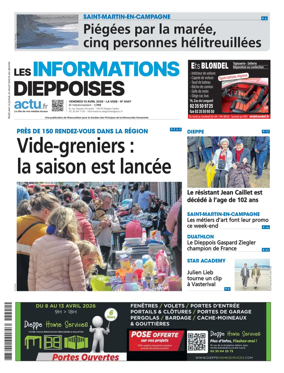 Cover of Les Informations Dieppoises
