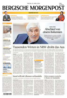 Cover of Bergische Morgenpost Wermelskirchen/Huckeswagen/Radevormwald