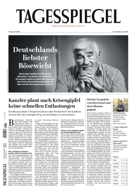 Cover of Der Tagesspiegel