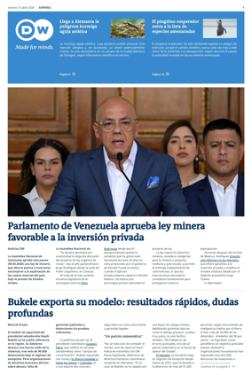 Cover of Deutsche Welle (Spanish edition)