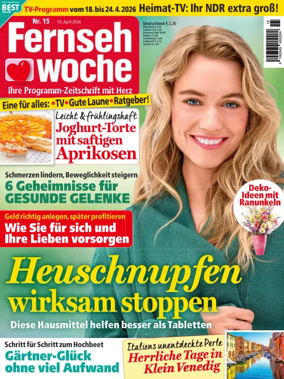 Cover of Fernsehwoche