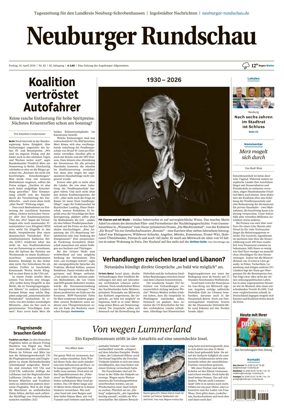 Cover of Neuburger Rundschau