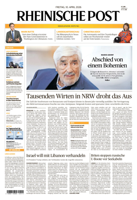 Cover of Rheinische Post Erkelenz