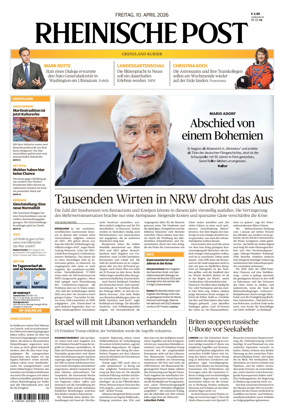 Cover of Rheinische Post Viersen