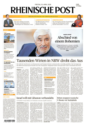 Cover of Rheinische Post - Wesel/Dinslaken