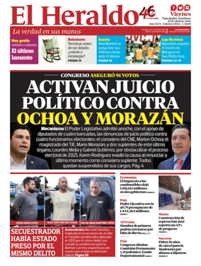 Cover of Diario El Heraldo