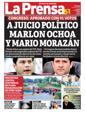 Cover of Diario La Prensa