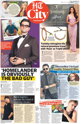 Cover of Hindustan Times (Lucknow) - Live