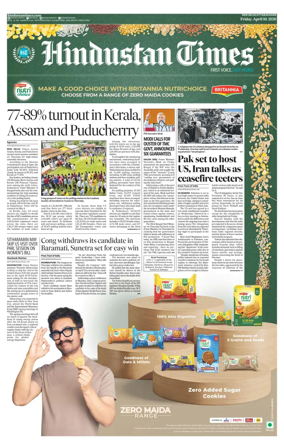 Cover of Hindustan Times Uttarakhand