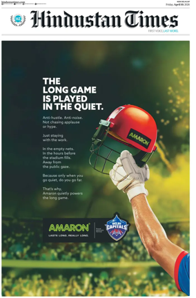 Cover of Hindustan Times (West UP)