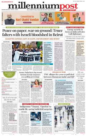 Cover of Millennium Post