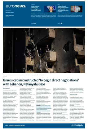 Cover of EuroNews (English Edition)