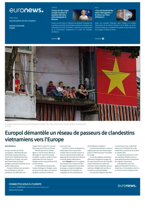 Cover of EuroNews (French Edition)