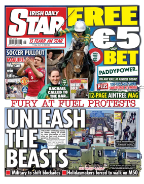 Cover of Irish Daily Star