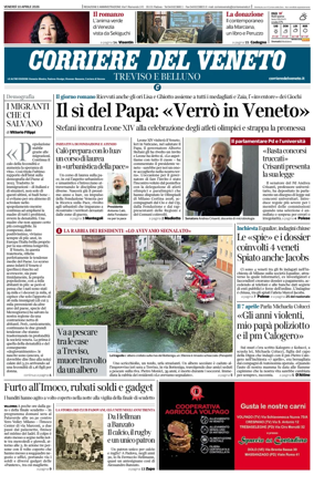 Cover of Corriere del Veneto (Treviso e Belluno)