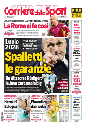 Cover of Corriere dello Sport (Lombardia)
