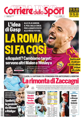 Cover of Corriere dello Sport (Roma)
