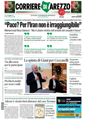 Cover of Corriere di Arezzo