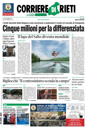 Cover of Corriere di Rieti