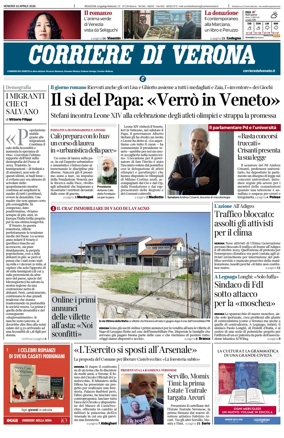 Cover of Corriere di Verona