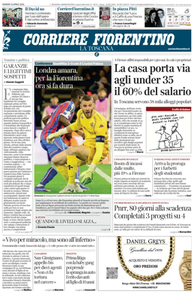 Cover of Corriere Fiorentino
