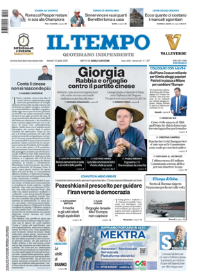 Cover of Il Tempo (Nazionale)