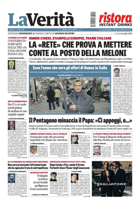 Cover of La Verita (Italia)