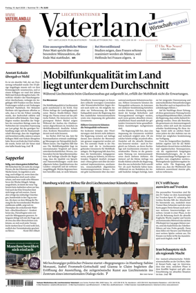 Cover of Liechtensteiner Vaterland