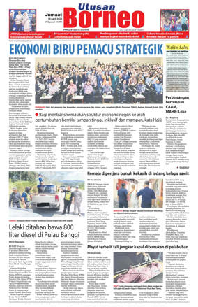 Cover of Utusan Borneo (Sabah)