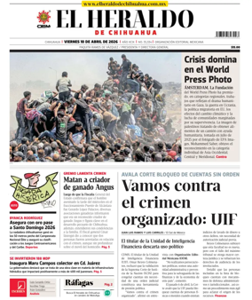 Cover of El Heraldo de Chihuahua