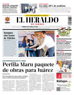 Cover of El Heraldo de Juarez