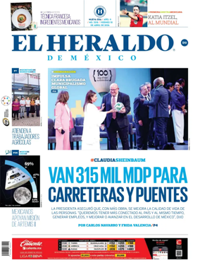 Cover of El Heraldo de Mexico
