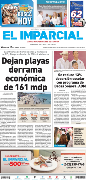 Cover of El Imparcial