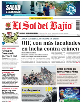 Cover of El Sol de Bajio