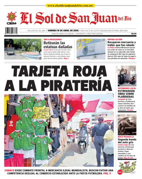 Cover of El Sol de San Juan del Rio