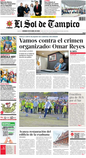 Cover of El Sol de Tampico