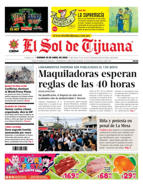Cover of El Sol de Tijuana