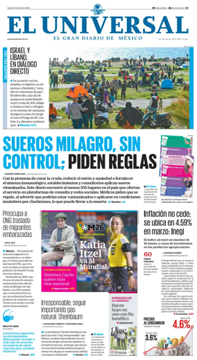 Cover of El Universal