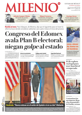 Cover of Milenio Edo de Mexico