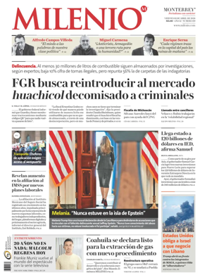 Cover of Milenio Monterrey