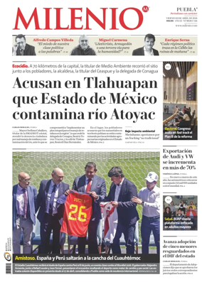 Cover of Milenio Puebla