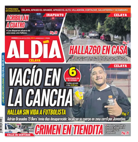 Cover of Periodico Al Dia (Celaya)